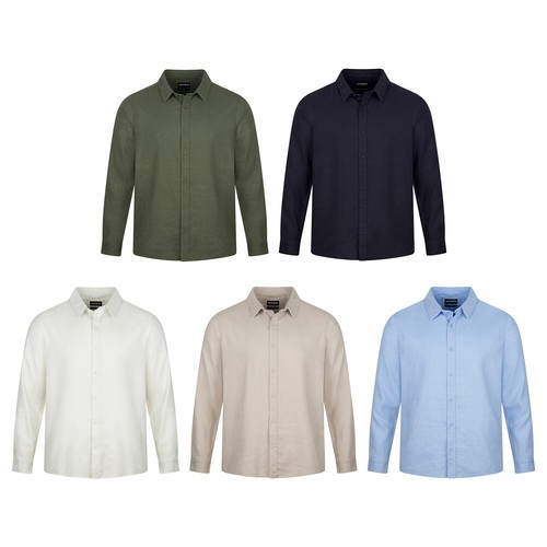 Riverso leinenhemd herren - leinenhemd,