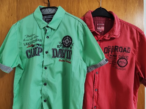 Camp david herren kurzarm - herren,