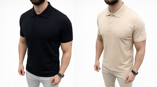Poloshirt herren kurzarm polo - poloshirt,