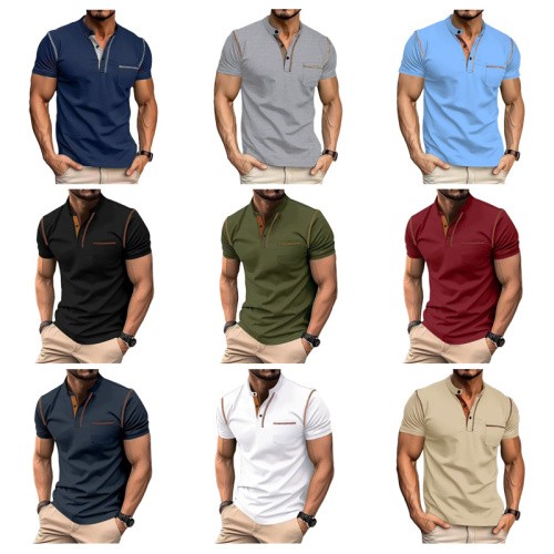 Herren kurzarm poloshirt - herren,