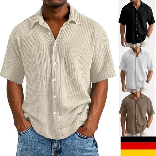 Herren kurzarm blusehemd - herren,