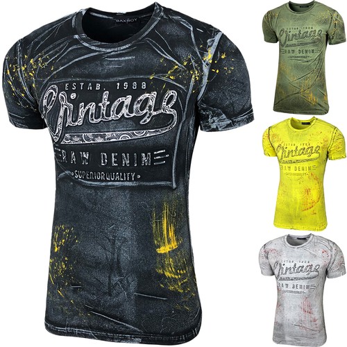 Herren rundhals shirt - herren, t-shirt