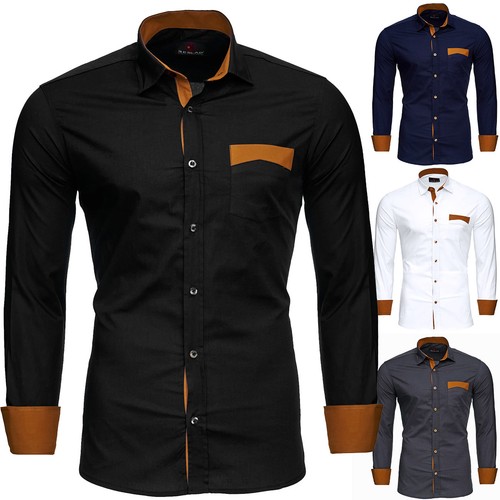 Hemd herren slim fit - hemd,