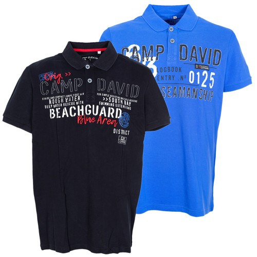 Camp david poloshirt - poloshirt, hemd