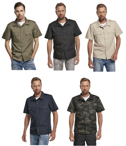 Herren kurzarm hemd brandit - hemd, us