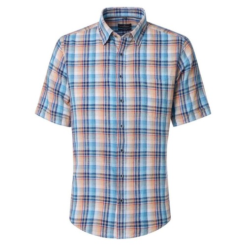 Casa moda herren kurzarmhemd - casa,