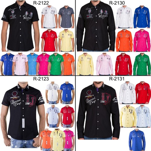 Herren freizeit hemd poloshirt - hemd,
