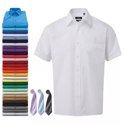 Herren uni kurzarmhemd - herren,